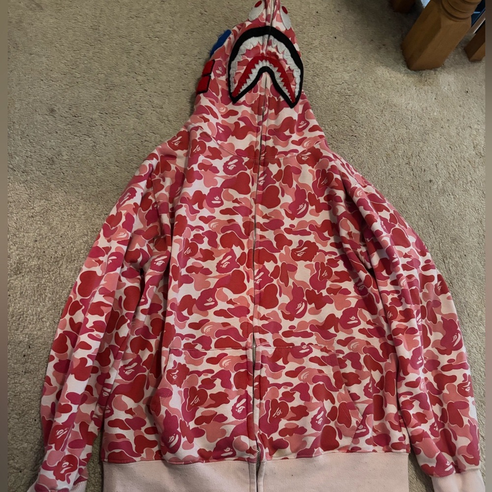 Pink Bape Hoodie